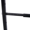 Heavy Duty Adjustable Garage Wall Multi-Tire Rack Storage - Black - Image 9
