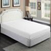 Plush 8" Gel Memory Foam Mattress For Queen Size Bed Polyester Aloe Vera Cover - White - Image 3