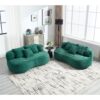 High Back Bean Bag Sofa Lounger For Adults And Kids, Indoor & Outdoor, Durable - Emerald - Image 14
