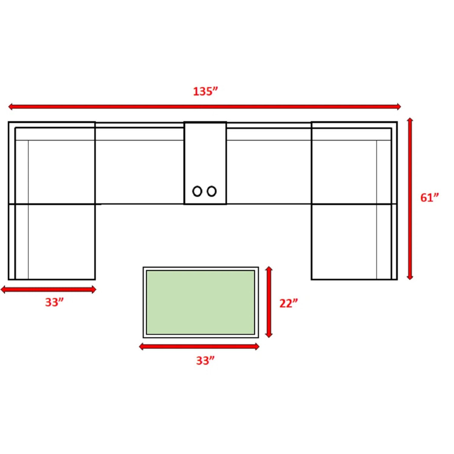 Outdoor 4 Person Seating Set With Cushions - Espresso - Image 4
