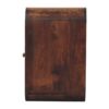 Curved Edge Bedside Table - Walnut - Image 9