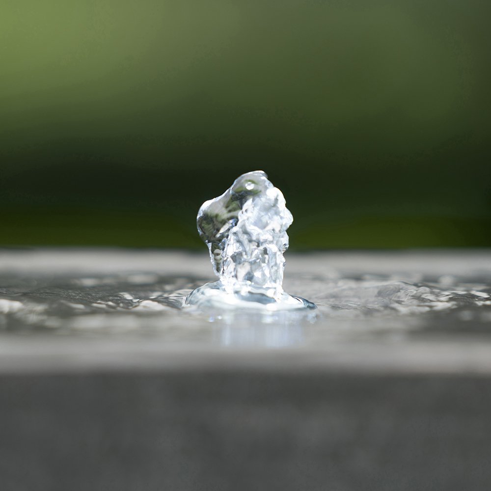 19.7" Indoor Outdoor Polyresin Water Fountain, Unique Broken Urn Fountain Chic Dynamic Modern Design With Light For Garden, Lawn, Backyard, Porch - Gray - Image 5