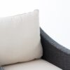 Antibes - Armchair Stylish Outdoor Wicker Club Chair With Water Resistant Cushions - Brown - Image 11