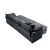 Oversized Modular Cushion Sofa With Portable Ottoman For Home Living Room - Gray - Image 16