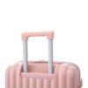 20" / 24" / 28" 3 Pieces / Set Spinner Wheel Luggage, Carry On Suitcase, With Cup Holder & USB Port & Phone Holder - Pink - Image 12
