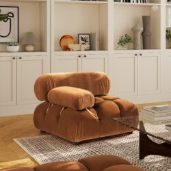 Marcel - Bubble Modular Modern Lounge Arm Chair - Orange