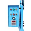 Heavy Duty Rotary Welding Positioner Turntable Table With Manual Tilt And 3 Jaw Lathe Chuck - Blue - Image 14