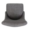 Modern Dining Chair With Iron Legs And - Light Gray - Image 8