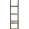 Itzel - Bookshelf - Antique Oak / Sandy Gray - Image 3