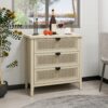 3 Drawer Cabinet, Suitable For Bedroom - Natural - Image 4
