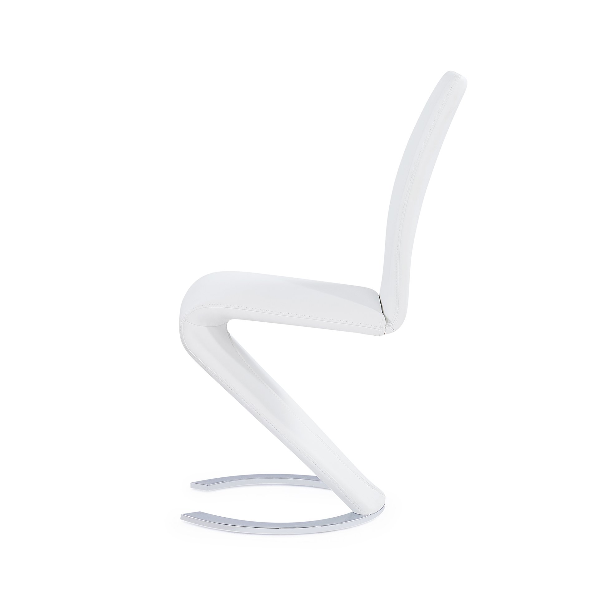 Marcus - Horseshoe Dining Chairs (Set of 2) - White - Image 9