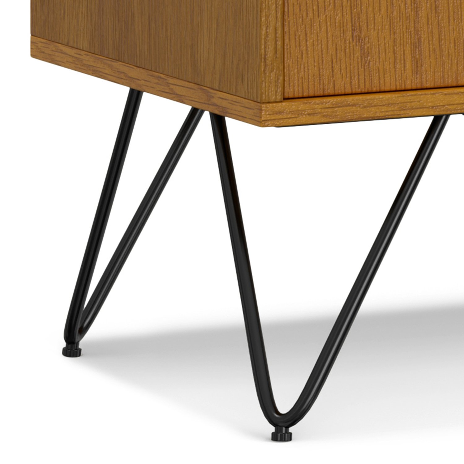 Hunter - TV Media Stand - Oak Veneer - Image 21