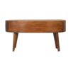 Wave Coffee Table - Chestnut - Image 11
