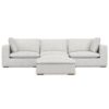 Jasmine - 3 Seater Sofa And Ottoman - Gray - Image 17