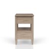 Open Nightstand With 2 Drawers - Sand - Image 2