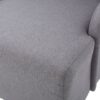 Alight - Upholstered Dining Chair With High Back And Birch Wood Legs - Light Gray - Image 7