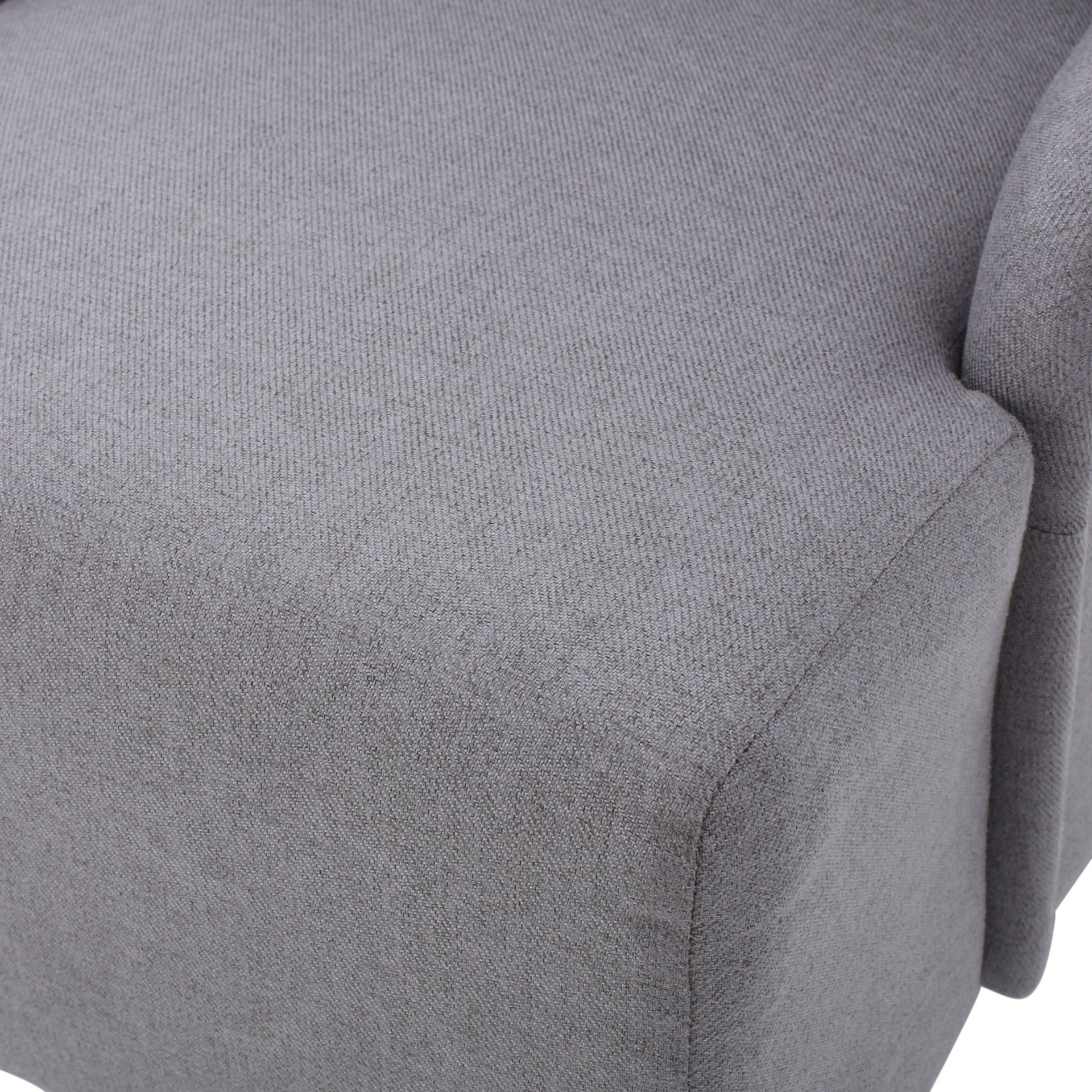 Alight - Upholstered Dining Chair With High Back And Birch Wood Legs - Light Gray - Image 7