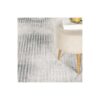 Geometrix - 2'7" X 9'10" Area Rug Runner & Geometric 3D Effect - Ivory / Gray - Image 4
