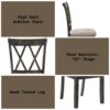 Claudia II - Weathered 7 Pieces Dining Room Set - Gray - Image 10