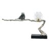 Aluminum Candle Holder With Marble Stand - Multicolor - Image 9