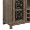 Raphaela - Server With Cup Holder & Wine Rack - Cherry - Image 5