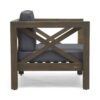 Brava - Modern Club Chair With Water Resistant Cushions - Gray - Image 8