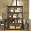 Itzel - Bookshelf - Gray / Oak - Image 5