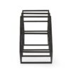 Modern Industrial Tabletop Wine Rack With 7 Bottle Holders - Black - Image 8