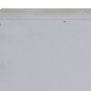 Anpu - Faux Crocodile Skin Console Cabinet - Silver - Image 7