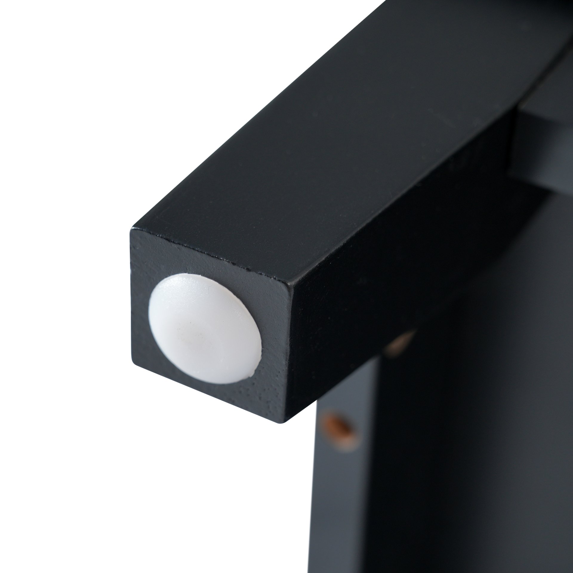 Modern Small Bathroom Vanity Cabinet With Ceramic Basin, Ample Storage, 1 Soft Close Door - Black - Image 17