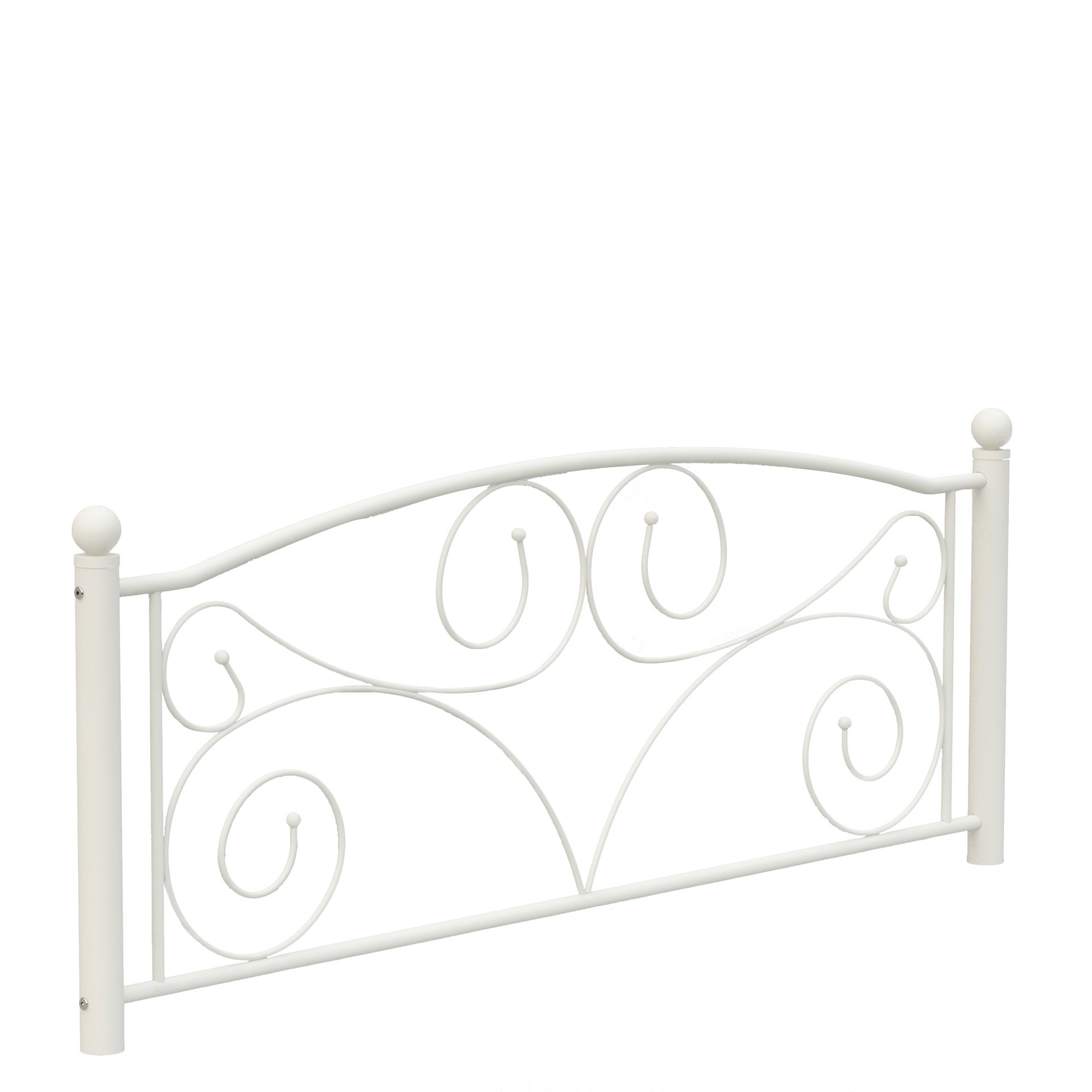 Full With Metal Frame Bed - White - Image 9