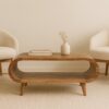 Amaya - Nordic Style Coffee Table - Oak - Image 11