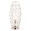 Crystal - Buds Contemporary Uplight Lamp - Polished Nickel / Clear Crystal - Image 2