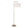Puck - Contemporary Floor Lamp - Gold / White - Image 2