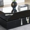 Wenona - Mirrored Coffee Table - Black - Image 6