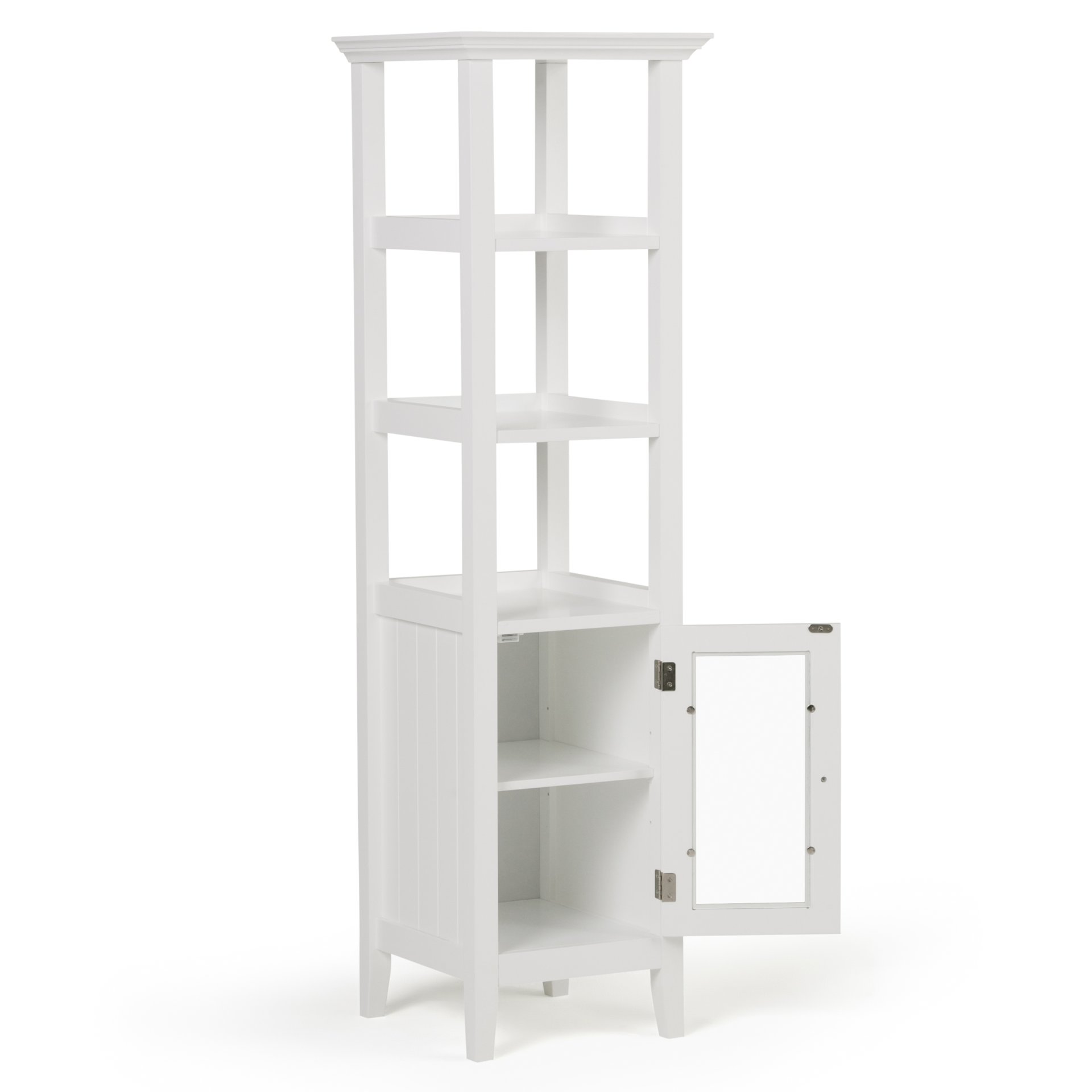 Acadian - Bath Storage Tower - Pure White - Image 8