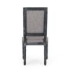 French Country Style Dining Chair Set With Upholstered Seats And Weathered - Gray - Image 11