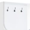 Buck II - High Gloss Hall Tree - White - Image 6