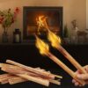 15 Lbs Fatwood Fire Starter Sticks With Box, 100% Natural Kindling Wood, Pine Firewood Firestarter For Campfire, Stove, Fireplace, Bonfires, Grill - Natural - Image 10