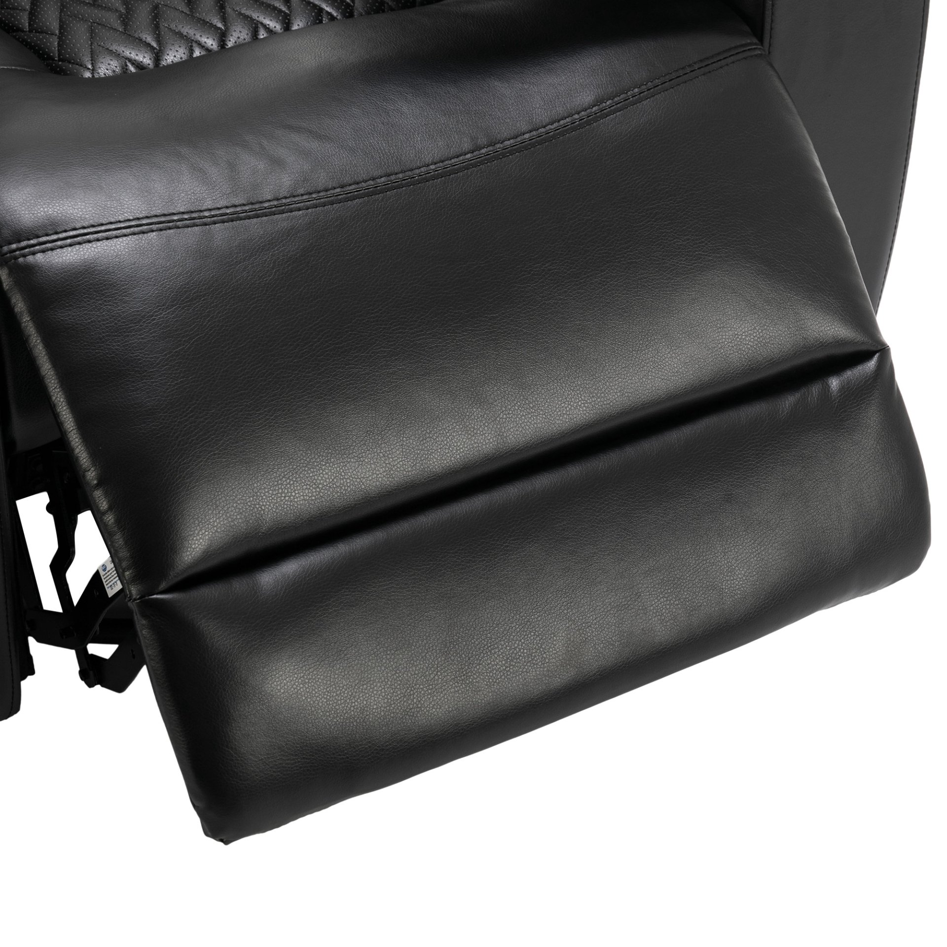 Home Theater Recliner With 270 Degree Swivel, Tray Table, Phone Holder, Cup Holder & USB Port - Black - Image 27