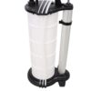 Manual Oil Extractor Pump 9L Capacity For Automotive Fluids - White / Black - Image 10