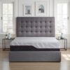 Renew - 11" King Size Cooling Fast Responding Latex Foam Mattress - Gray - Image 13
