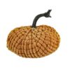 Chenille Weighted Pumpkin Ornament Decor For Holiday Harvest Festival Fall Festival & Thanksgiving (Set of 2) - Orange - Image 8