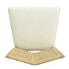 Mid Century Rattan Dining Chair Without Arms (Set of 2) - Beige / Natural Ash - Image 11