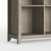 Amherst - 8 Cube Storage Sofa Table - Distressed Gray - Image 2