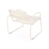 Outdoor Accent Chair With Metal Frame - White - Image 6