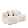 Bean Bag Sofa Lazy Sofa Comfort Lounger High Back Chair For Adults And Kids, Indoor & Outdoor - Beige - Image 19