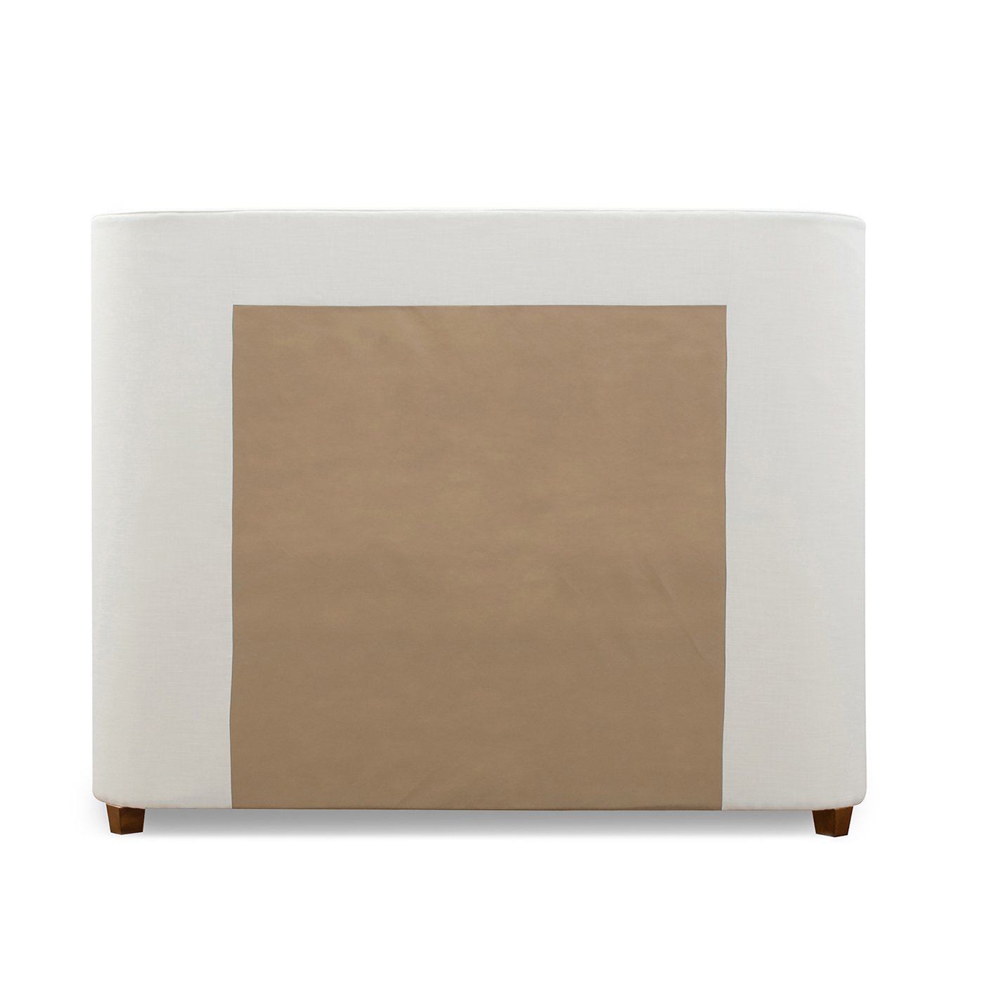 Brooklyn - Queen Tufted Panel Bed Headboard And Footboard Set - Antique White - Image 11