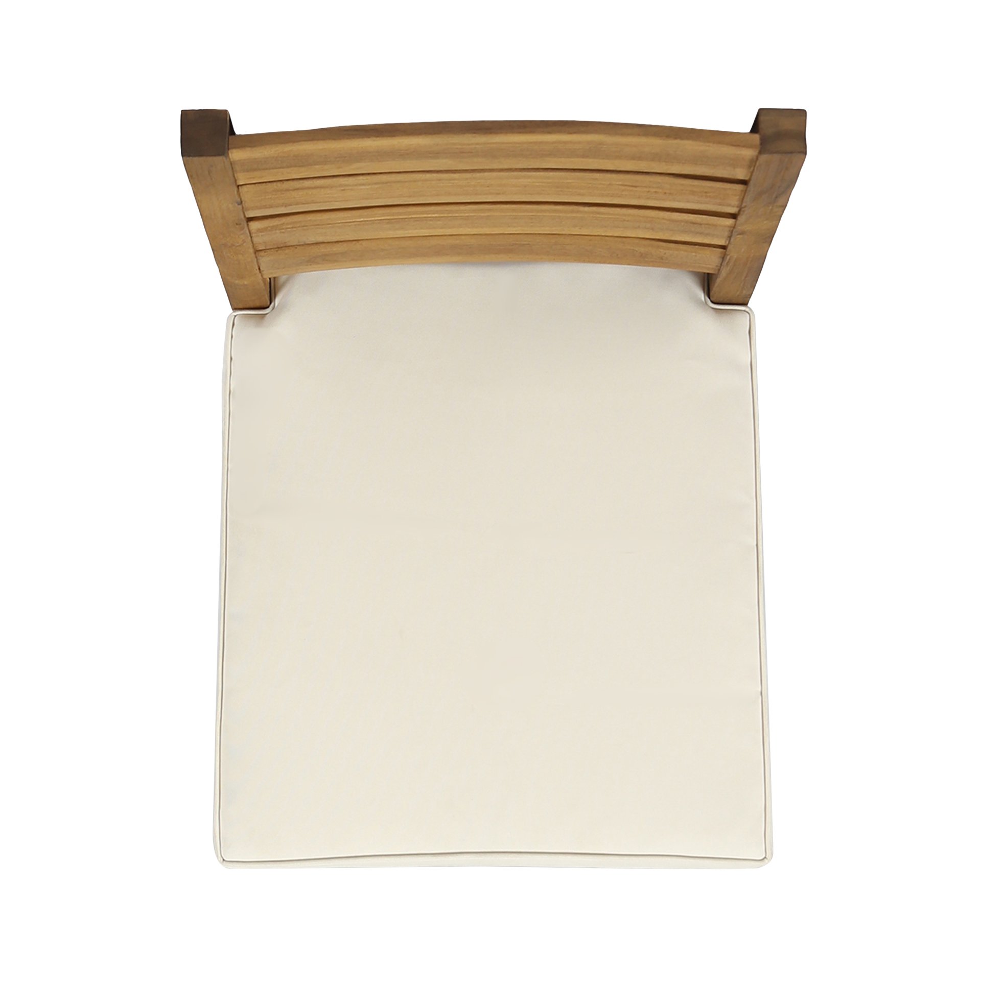 Outdoor 6 Seater Expandable Dining Set With Cushions - Sandblasted Natural / Beige - Image 14