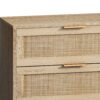 Rattan Storage Cabinet With 6 Drawers For Bedroom And Living Room - Natural - Image 7